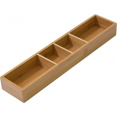 příborník dřevěný pevný 100x472mm L500 pro Designo-Box 500 bambus