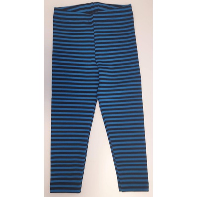 RDX Dívčí bavlněné legíny Modrý proužek