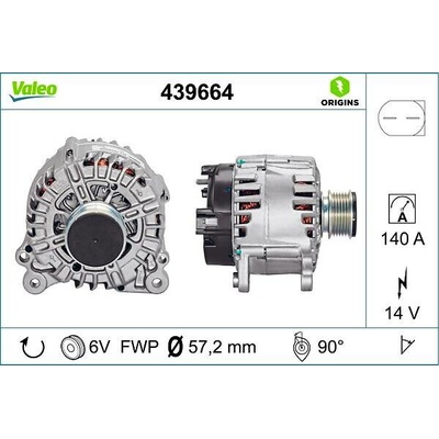 Alternátor VALEO 439664