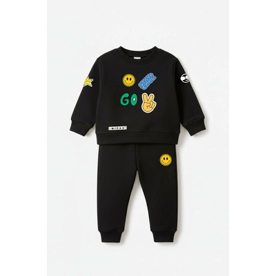 Baby chlapčenský 2komplet Good Vibes off white