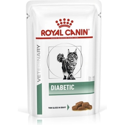 Royal Canin weterynaria ROYAL CANIN Diabetic DS46 12x85g saszetka