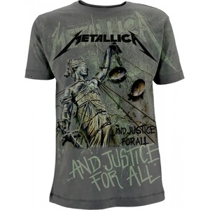 Metallica And Justice For All Neon All Over Grey M Риза (RTMTLTSCHNEOM)