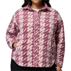 Columbia Дамско поларено яке Columbia Women's Benton Springs Shirt Jacket II Fleece jacket - Mineral Pink / Twills - размер XL (105-5262-0815)