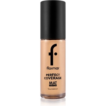 Image 1 of Flormar Perfect Coverage Mat Touch Foundation матиращ фон дьо тен за комбинирана към мазна кожа цвят 303 Classic Beige 30ml