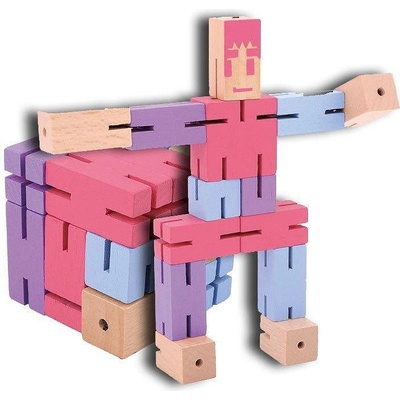 Fridolin Логически 3D куб Fridolin Puzzle Boy, Лилав