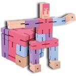 Fridolin Логически 3D куб Fridolin Puzzle Boy, Лилав