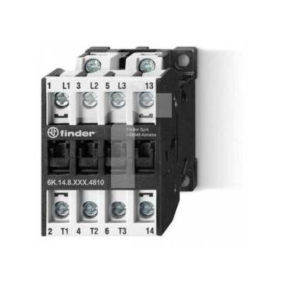 Power Contactor 3 Z 1 Z, 10A-400V AC3, 230V AC 6K. 14.8. 230.4810