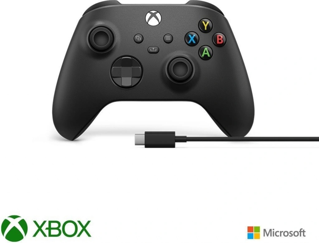 Microsoft Xbox Wireless Controller + kábel pre Windows 1V8-00002
