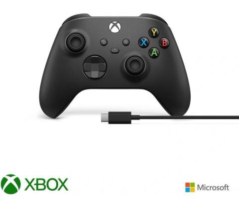 Microsoft Xbox Wireless Controller + kábel pre Windows 1V8-00002