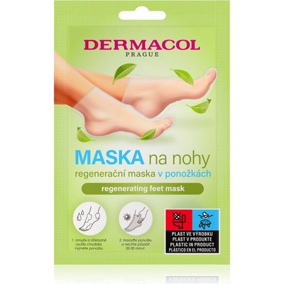 Dermacol Foot Mask хидратиращи чорапи с регенериращ ефект 1 чифт
