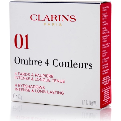 Clarins Paletka 4 očních stínů Eye Palette Ombre 01 Fairy Tale Nude 4 g