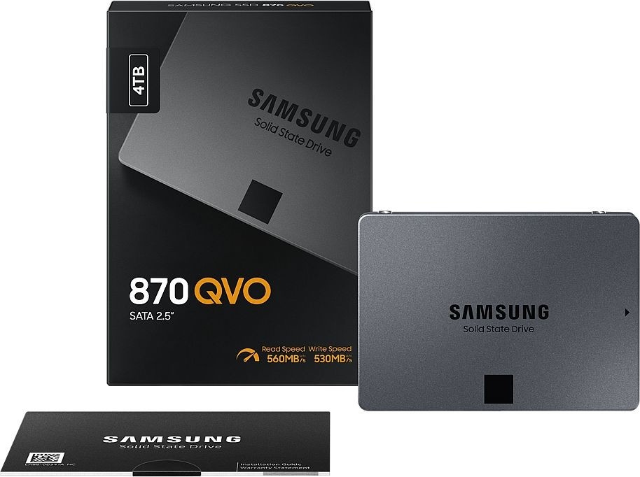 Samsung 870 QVO 4TB, MZ-77Q4T0BW od 4 231 € - Heureka.sk