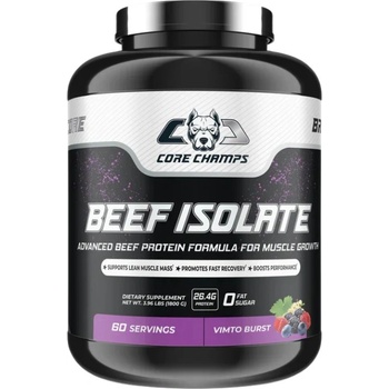 Core Champs Beef Isolate Clear | 0 Sugar ~ 0 Fat ~ 88% Advanced Beef Protein [1800 грама] Горски плодове