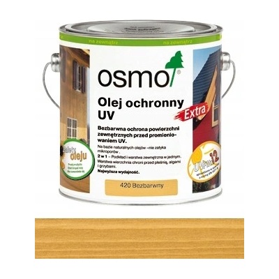 OSMO UV Ochranný Olej Extra 420 Bezbarvý 0,125L
