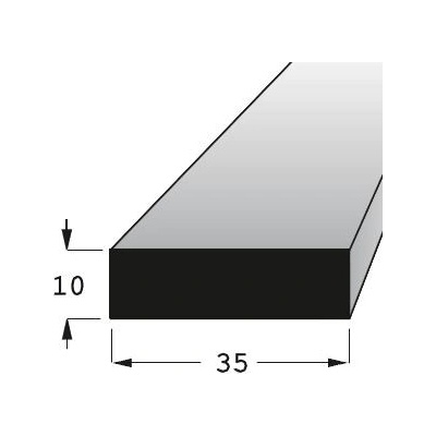 Hranolek 35x10mm, délka 200cm