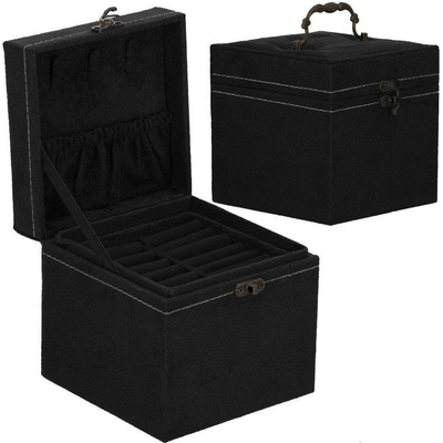 Springos šperkovnice QUATRE černá