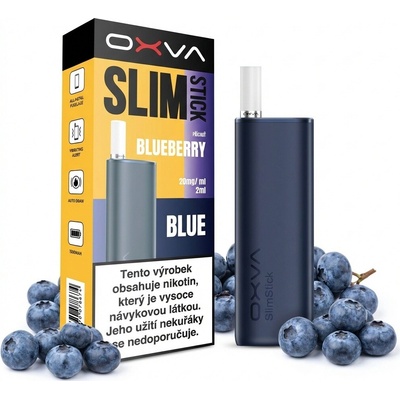 OXVA SLIMSTICK 1500 mAh Blueberry 20mg Blue color