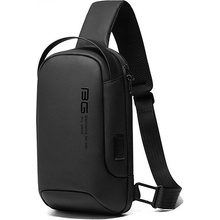 Bange elegantný cez rameno s USB HASAD Čierny 7L