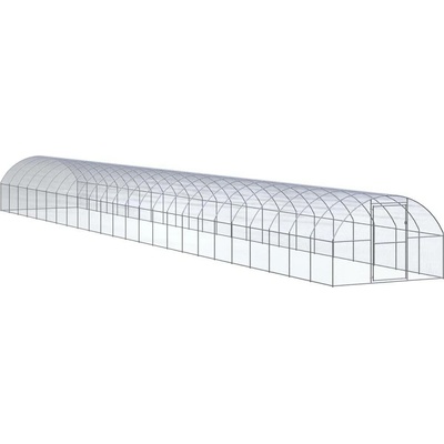 vidaXL Venkovní klec pro kuřata 3 × 24 × 2 m pozinkovaná ocel 9799.3095471