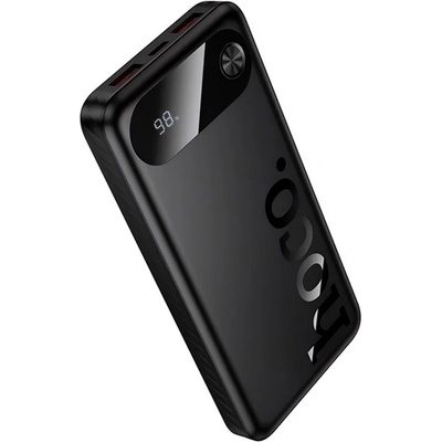 hoco. J154 аварийно зарядно устройство, 2 USB+Type-C гнезда, 10000mAh, LED дисплей, ЧЕРНО J154_B (J154_B)