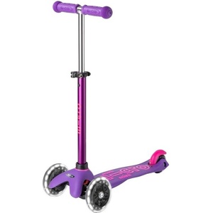 Micro Детска тротинетка Micro - Mini Deluxe LED, Purple Pink (MMD173) - ozone Тротинетка, скутер