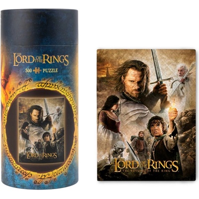 CurePink Lord Of The Rings|Pán prstenů: Triptych 71 x 51 cm 500 dílků