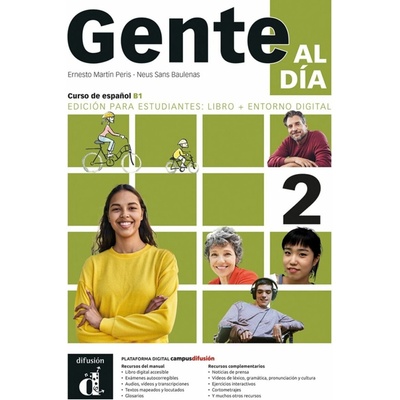 Gente al día 2 (B1) – Edición híbrida Libro + Campus (12 meses)