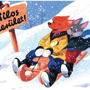 Diafilmgyártó Kft Лисицата Руди, злото на селото - диафилм на унгарски език (d34101960)