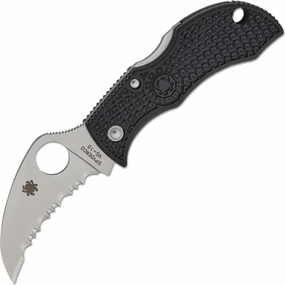 Spyderco Manbug VG10 Satin Black FRN Handles MBKHBS