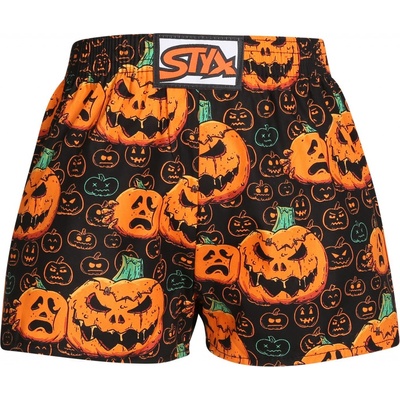 Styx detské trenky art klasická guma Halloween tekvica (J1755)