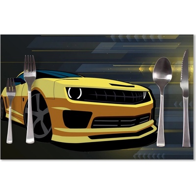 Sablio Prestieranie Chevrolet Camaro Pruhy 40x30cm