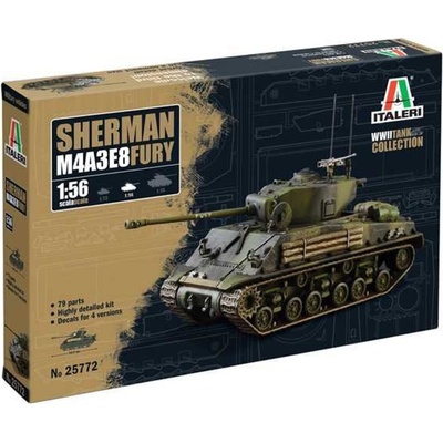 M4A3E8 ShermanFury Italeri 1:56