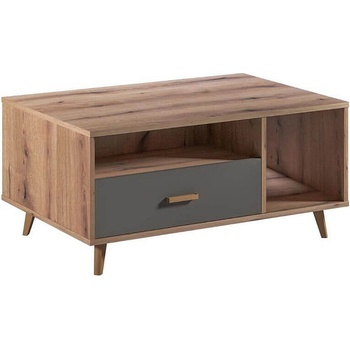 Matis Холна маса porto дъб артизан / сиво