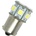 Диодна крушка тип ba15s с 13 smd диода единична светлина Бяла (l13w)
