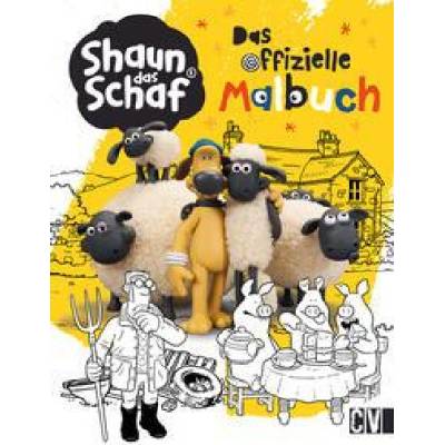 Shaun das Schaf Das offizielle Malbuch