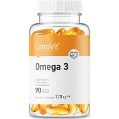 OstroVit Omega 3, 1000 mg, 90 капсули, OstroVit
