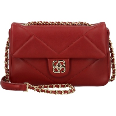 David Jones dámska crossbody kabelka CM7309-1 Dark Red