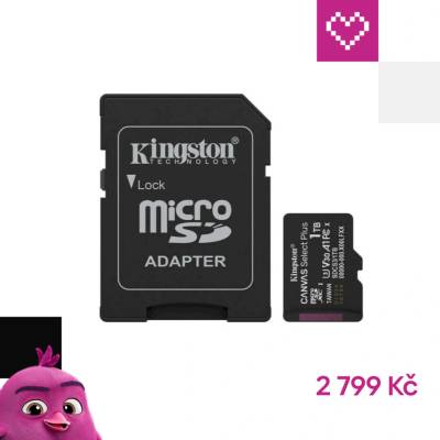 Kingston 1TB microSDXC Canvas Plus SDCS3/1TB