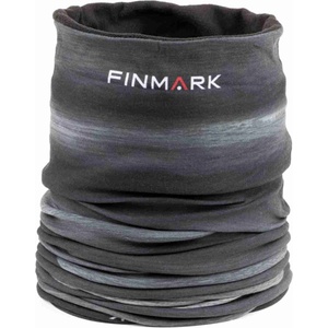 Finmark Multifunkční šátek s flísem черно, бяло, червено (FSW-320)