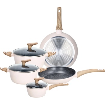 Tognana Комплект съдове за готвене forged vanilla, 8 части (yn79108vansa)