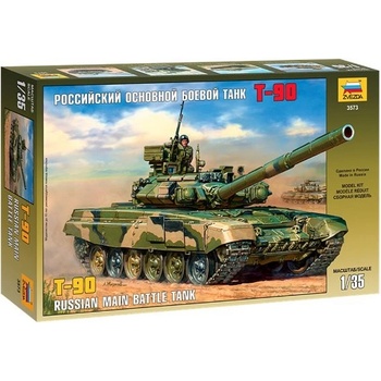 Zvezda Model Kit T 90 MS ruská armáda 3675 1:35