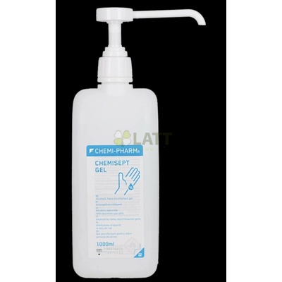 Chemi-pharm Chemisept gel s pumpičkou 1l