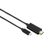 Hama Cable Type-C to HDMI 1.8m Black