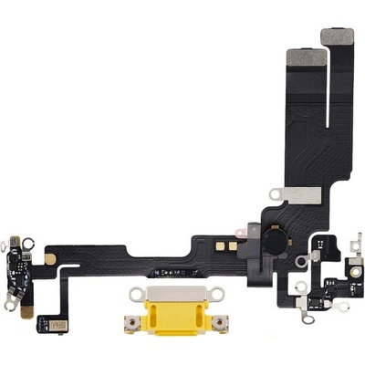 AppleKing nabíjací a audio flex konektor na Apple iPhone 14 - žltá