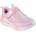 Skechers Маратонки Skechers Kids' Bungee and Strap Sparkle Mesh Print Runners - Pink/Multi