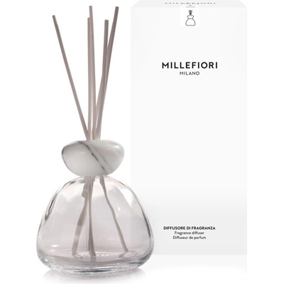 Home fragrance italia srl Дифузер Millefiori Aria, мраморен плот, прозрачно стъкло, бял
