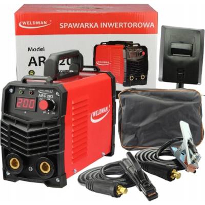 Weldman ARC 203 IGBT MMA 200A HOT START ARC FORCE 230V