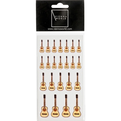 Vienna World samolepky kytara 2 ks