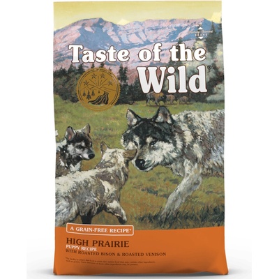 Taste of the Wild High Prairie Puppy bizon a jehněčí 2 kg