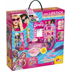 Lisciani Творчески комплект, Lisciani, Barbie, Направи си сам червило с промяна на цвета